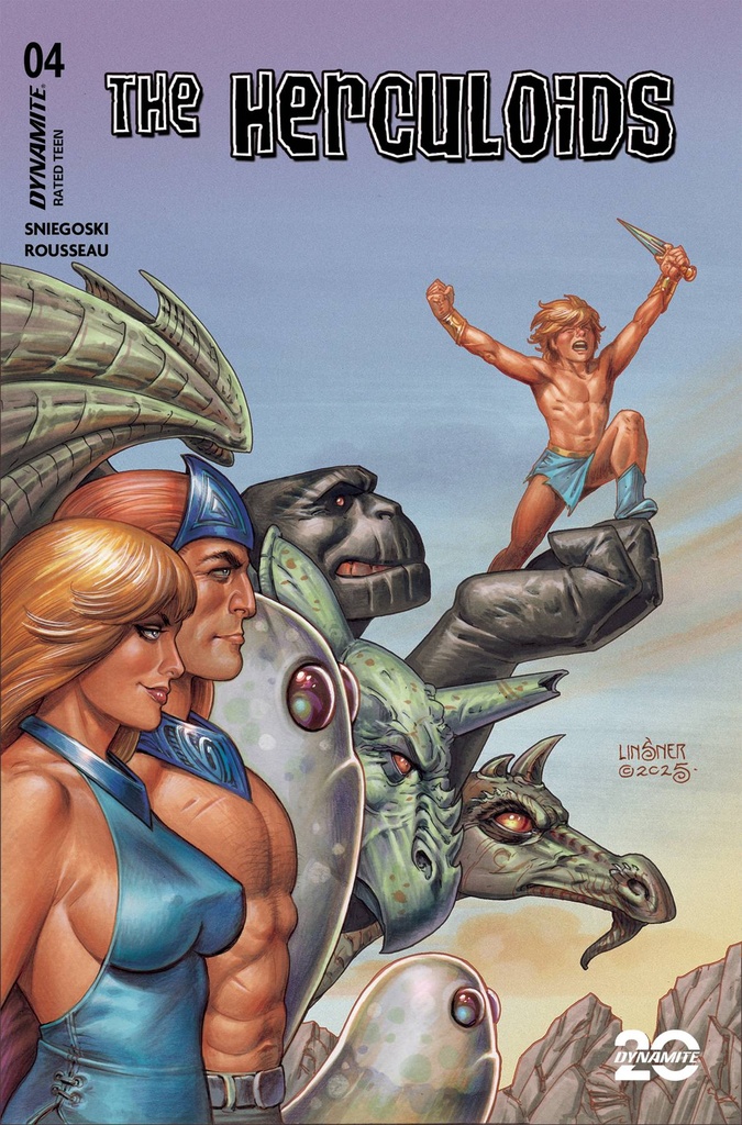 The Herculoids #4 (Cover B Joseph Michael Linsner)