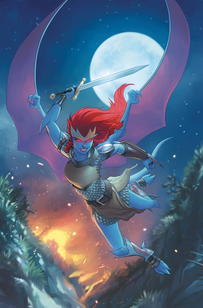 Gargoyles: Demona #1 (Cover F Meghan Hetrick Foil Virgin Variant)