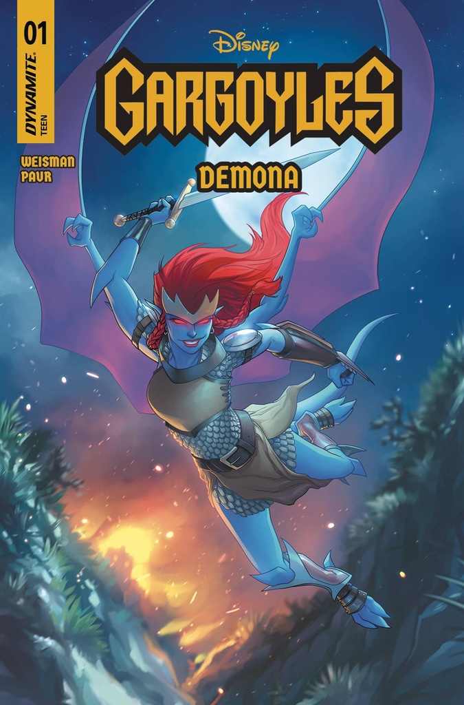 Gargoyles: Demona #1 (Cover E Meghan Hetrick Foil Variant)