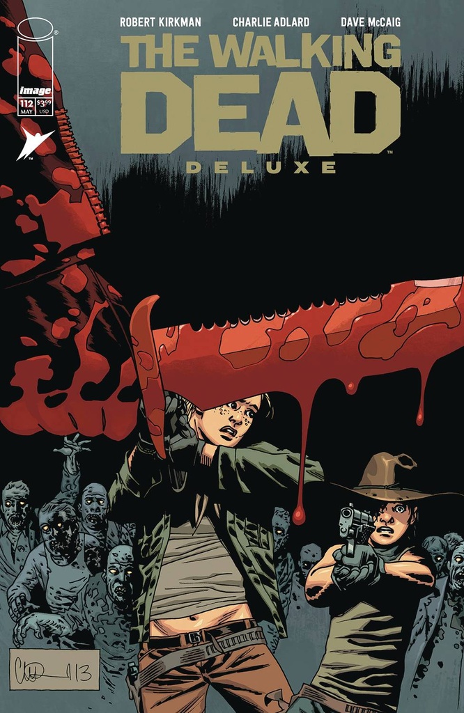 The Walking Dead: Deluxe #112 (Cover B Charlie Adlard & Dave McCaig)