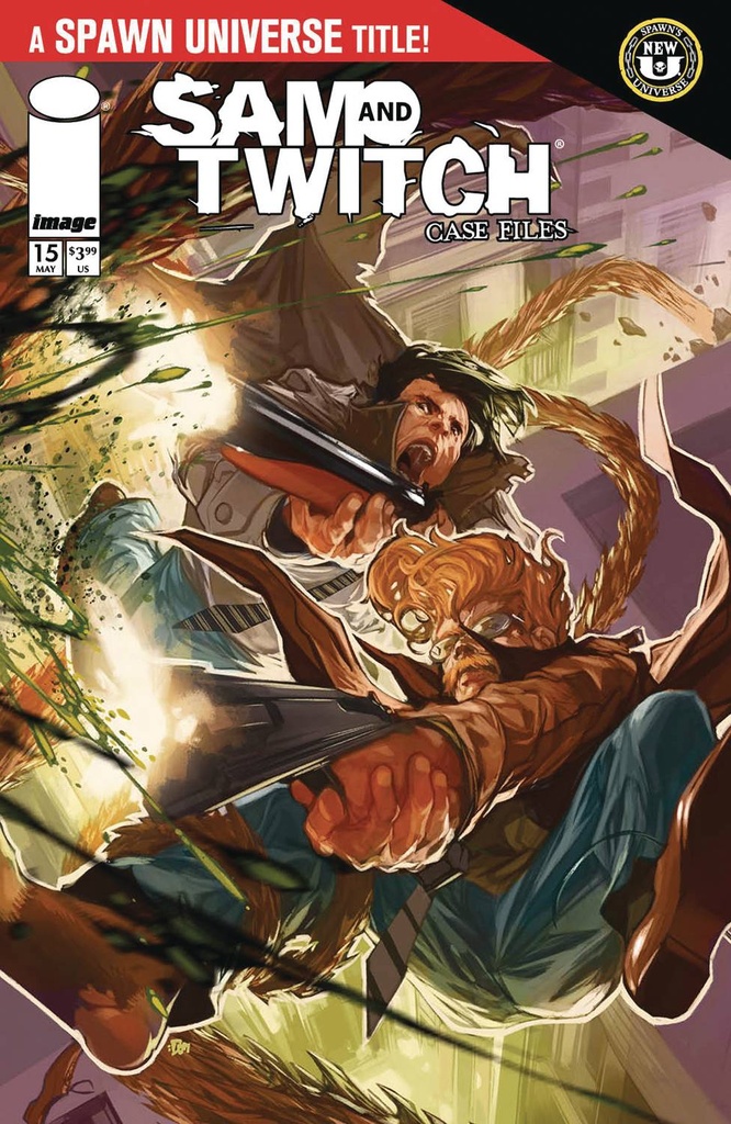 Sam and Twitch: Case Files #15 (Cover B Don Aguillo)