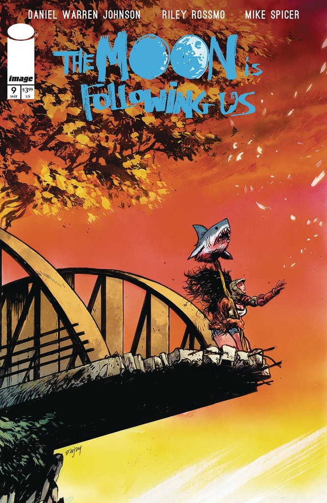 The Moon Is Following Us #9 of 10 (Cover B Daniel Warren Johnson & Mike Spicer)