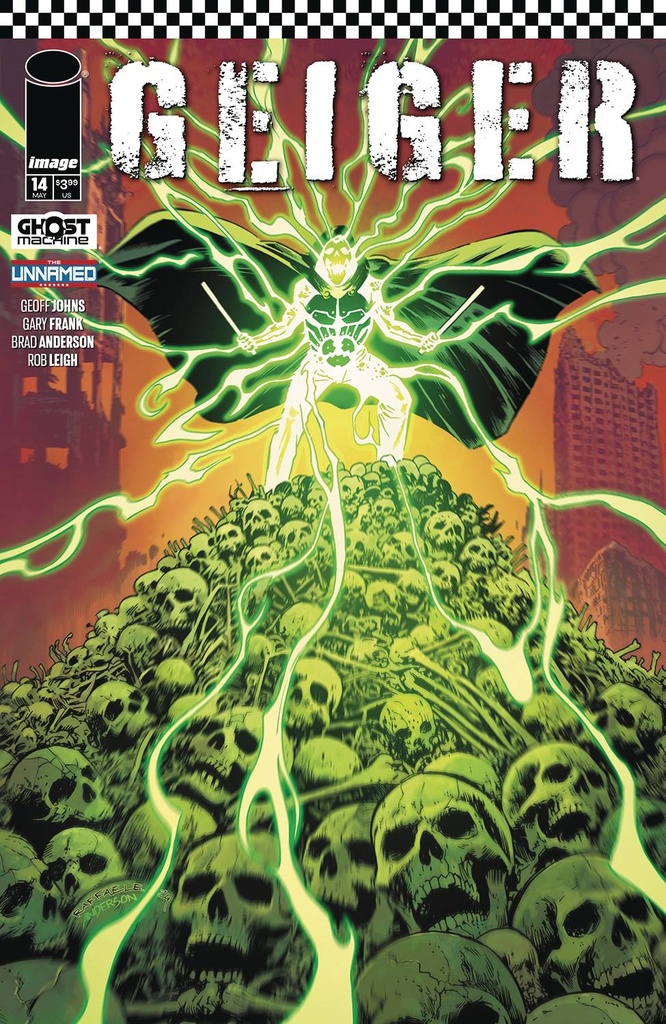 Geiger #14 (Cover C Stefano Raffaele & Brad Anderson)