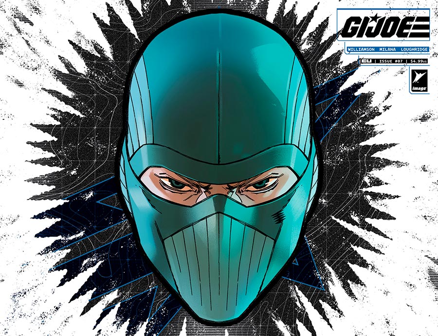 GI Joe #7 (Cover H Andrea Milana & Andres Juarez Die-Cut Foil Mask Variant)