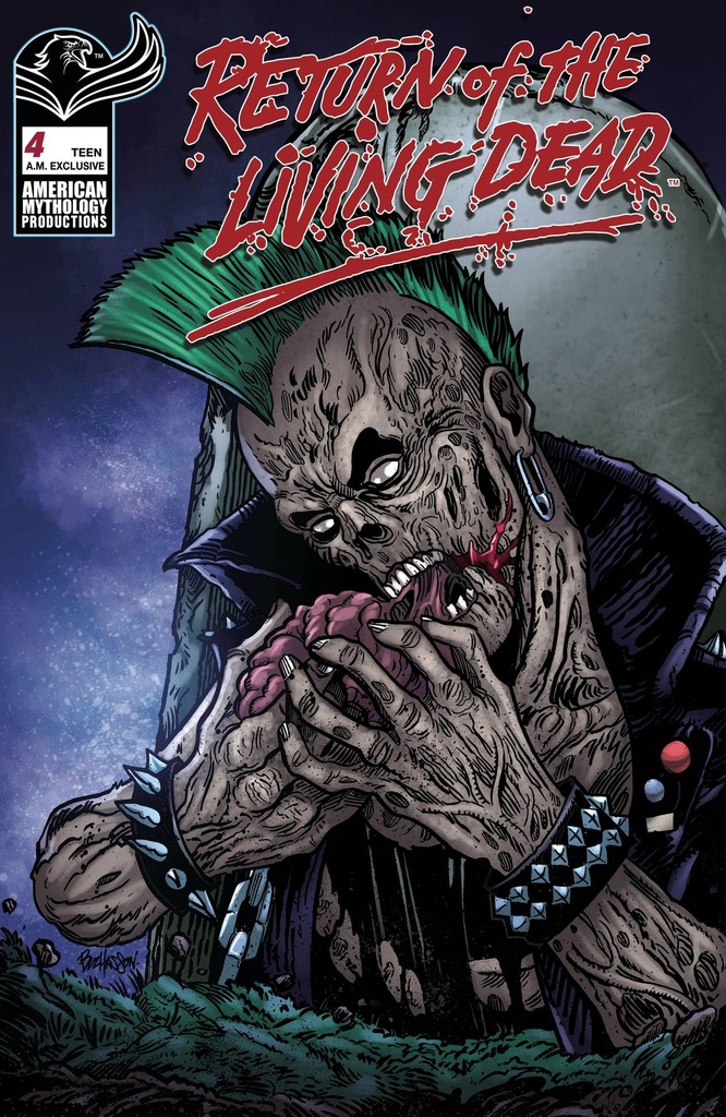 Return of the Living Dead #4 (Cover F Buz Hasson American Mythology Exclusive Variant)
