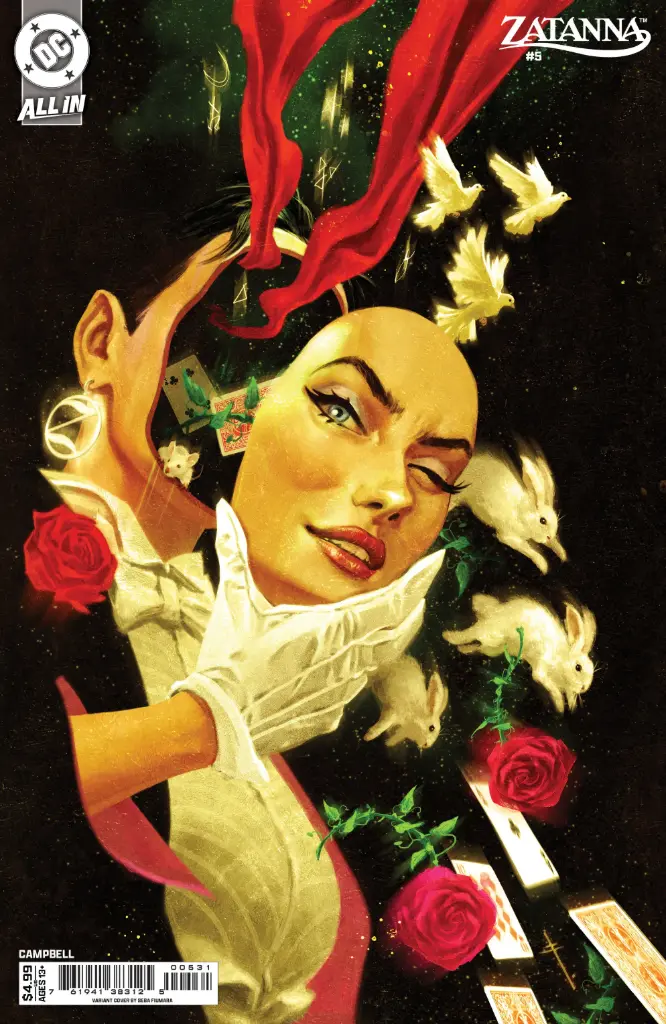 Zatanna #5 of 6 (Cover C Sebastian Fiumara Card Stock Variant)