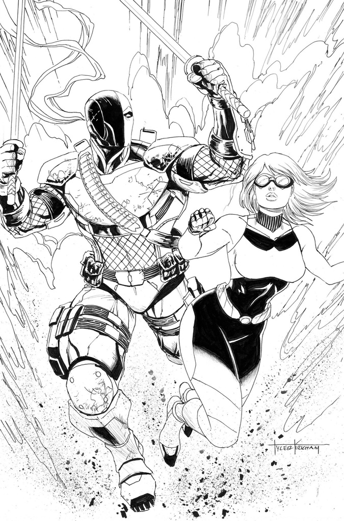 Titans #24 (Cover C Tyler Kirkham Card Stock Variant)