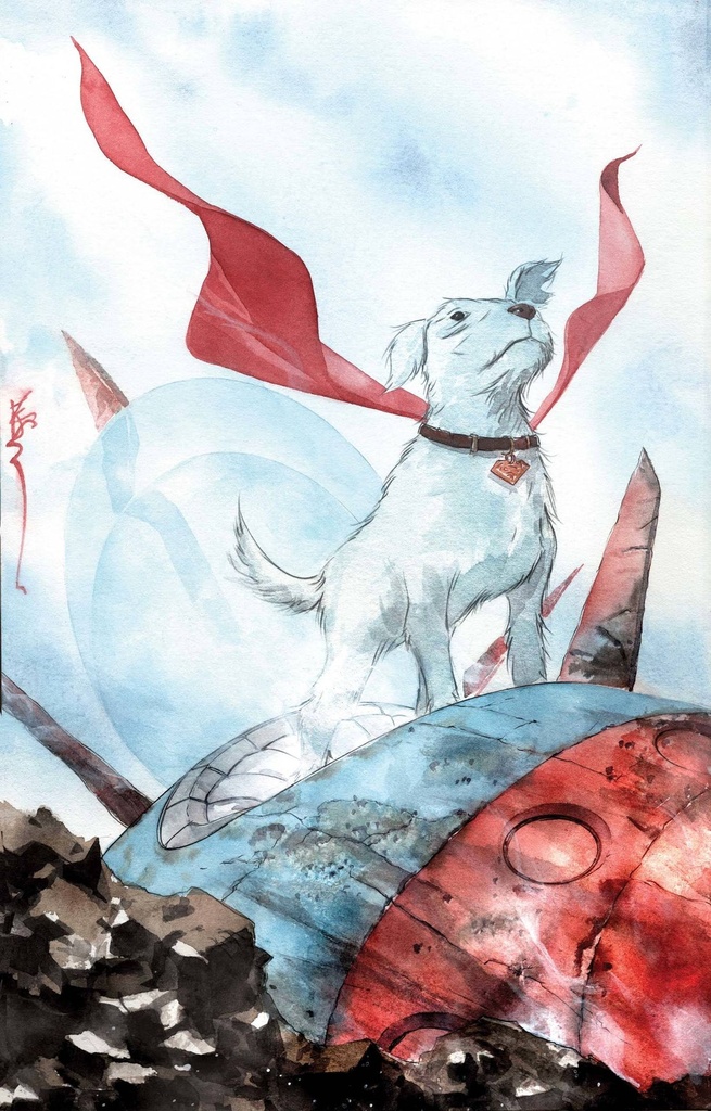 Krypto: The Last Dog of Krypton #1 of 5 (Cover B Dustin Nguyen Card Stock Variant)