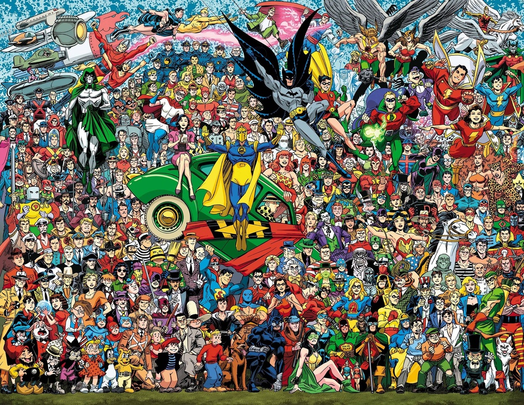 New History of the DC Universe #1 of 4 (Cover D Scott Koblish Legacy Wraparound Card Stock Variant)