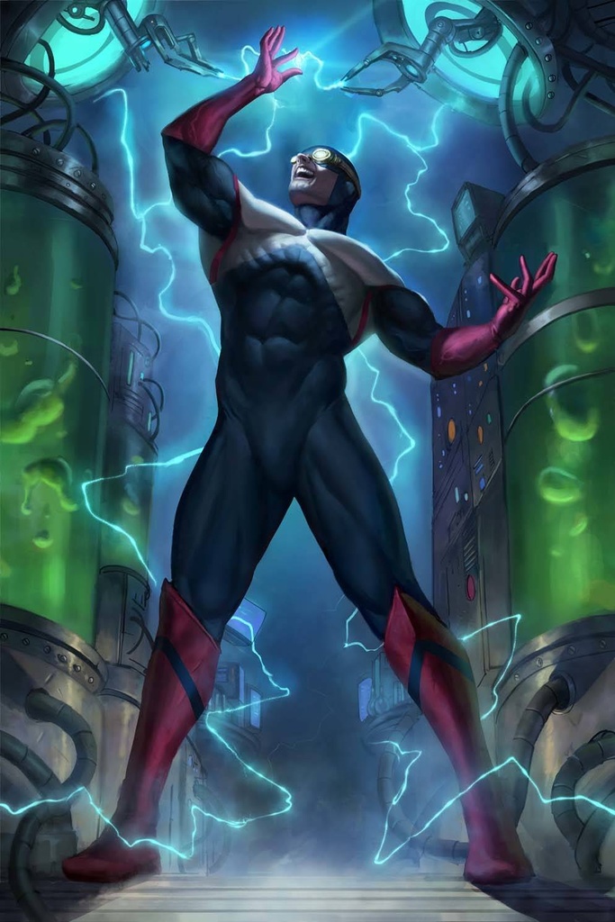 Justice League: The Atom Project #775 of 6 (Cover B Aaron Bartling Card Stock Variant)