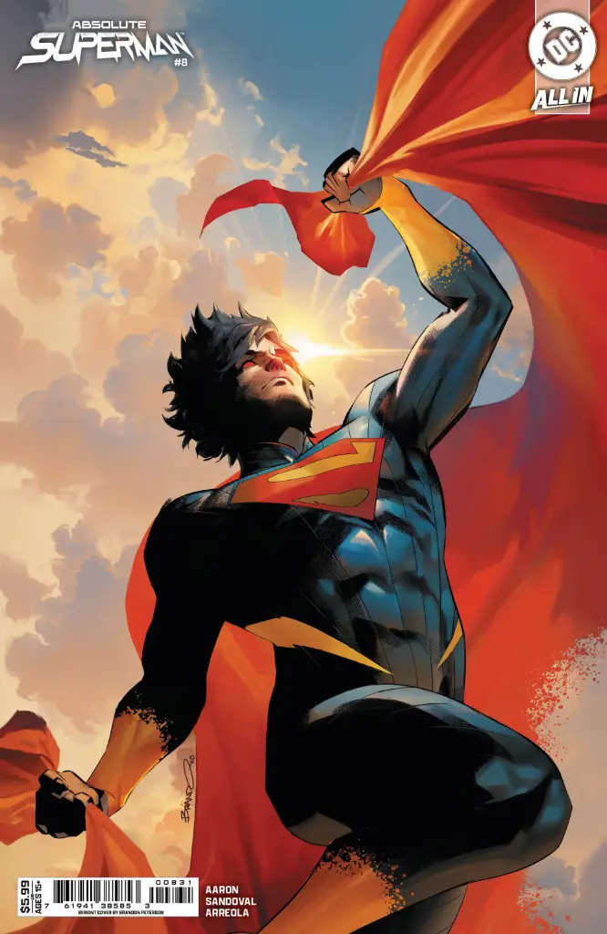 Absolute Superman #8 (Cover C Brandon Peterson Card Stock Variant)