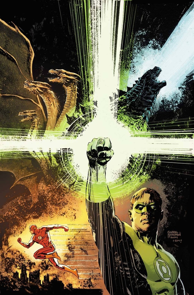 Justice League vs. Godzilla vs. Kong 2 #1 of 7 (Cover D Gabriel Hardman Card Stock Variant)