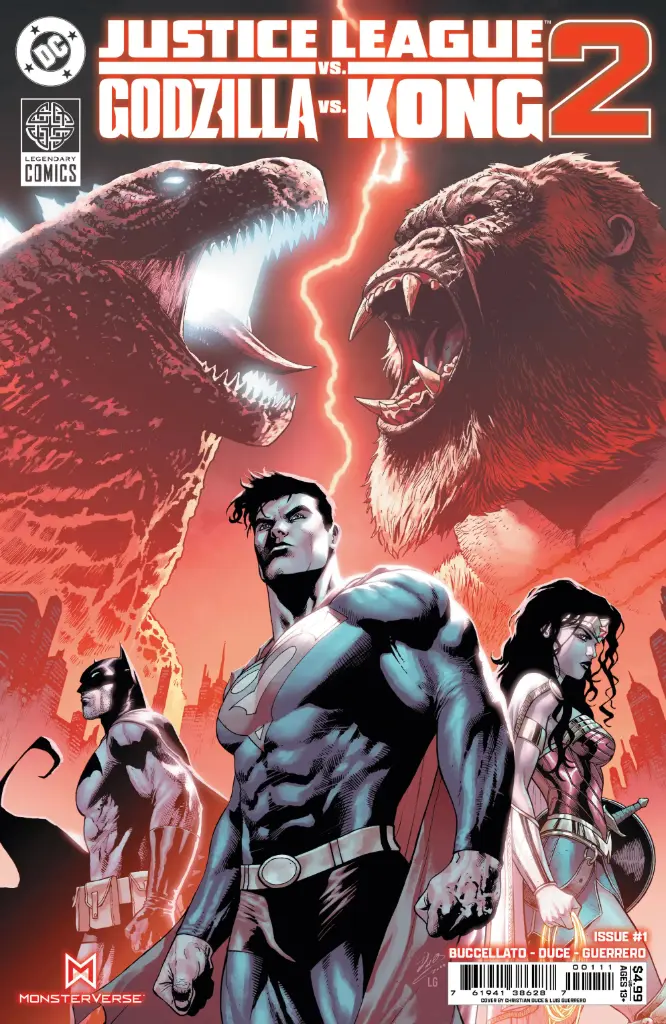 Justice League vs. Godzilla vs. Kong 2 #1 of 7 (Cover A Christian Duce)