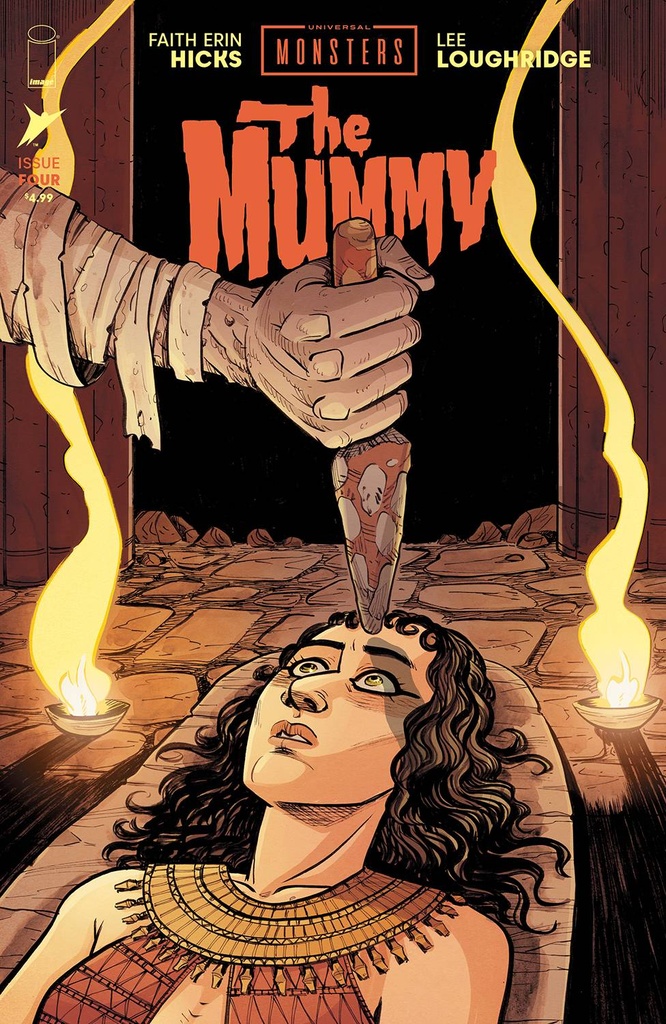 Universal Monsters: The Mummy #4 of 4 (Cover A Faith Erin)