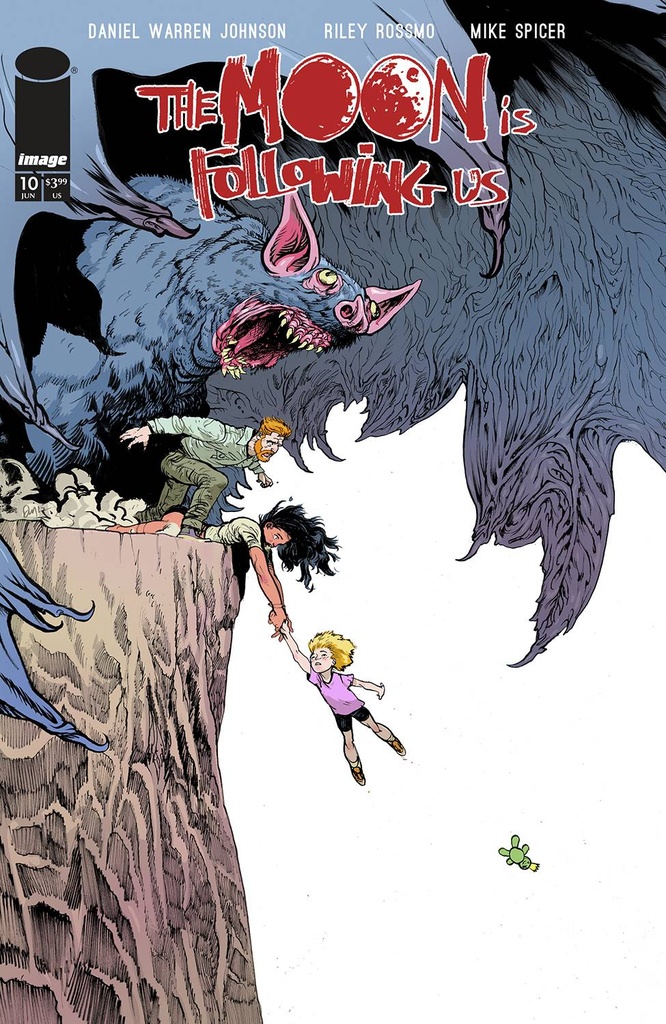 The Moon Is Following Us #10 of 10 (Cover B Daniel Warren Johnson & Riley Rossmo)