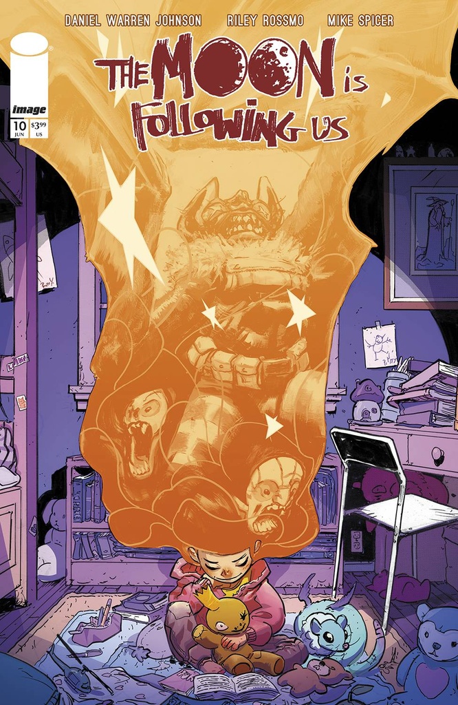 The Moon Is Following Us #10 of 10 (Cover A Riley Rossmo)