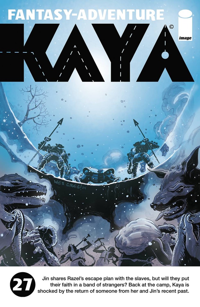 Kaya #27 (Cover A Wes Craig)