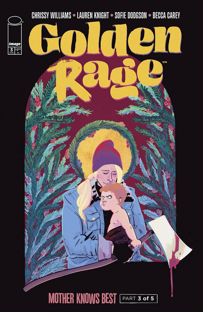 Golden Rage: Mother Knows Best #3 of 5 (Cover A Lauren Knight)