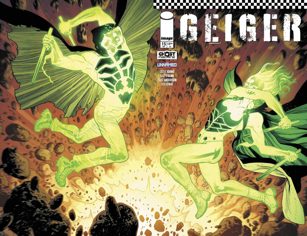 Geiger #15 (Cover B Bryan Hitch & Brad Anderson Wraparound Variant)