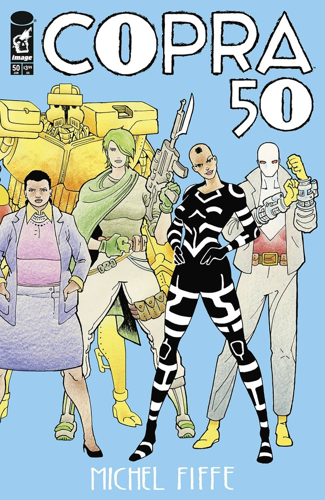 Copra #50 (Cover A Michel Fiffe)