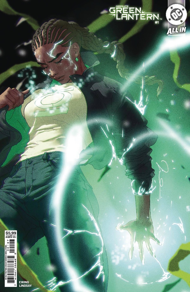 Absolute Green Lantern #1 (2nd Printing Cover B Gerald Parel Card Stock Variant)