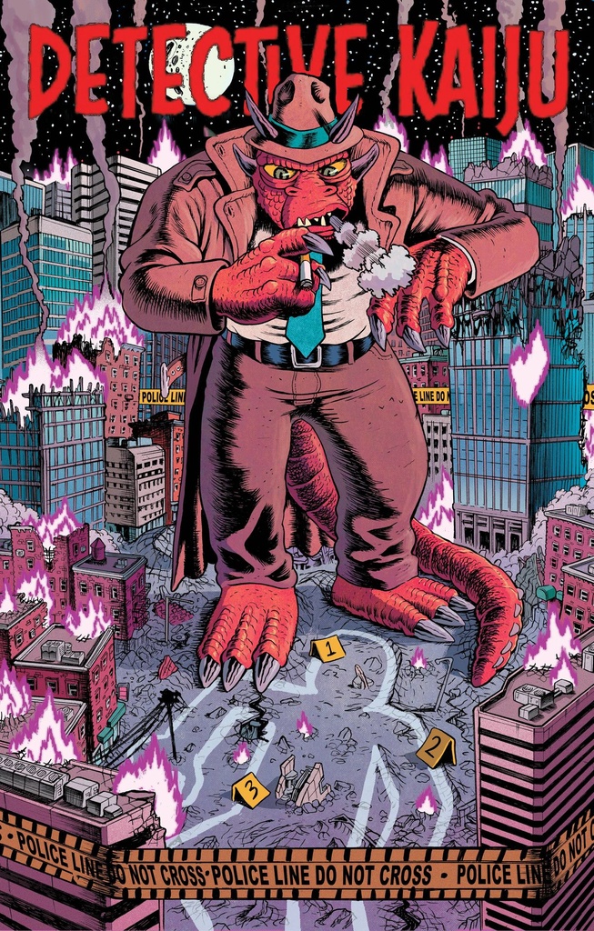 Detective Kaiju #1 of 4 (Cover B Jake Smith)