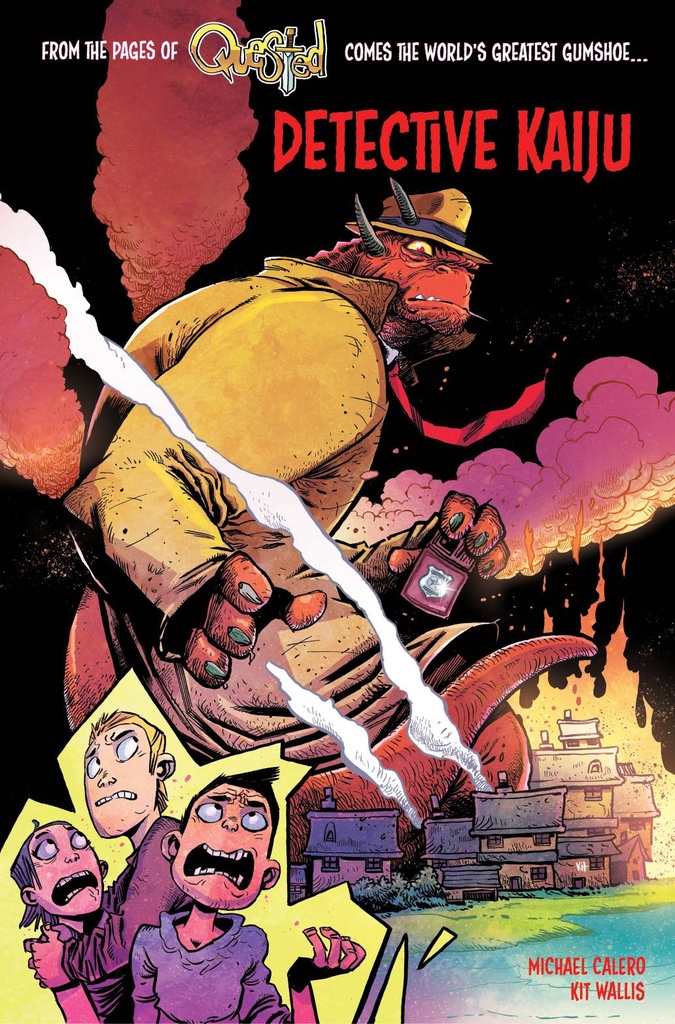 Detective Kaiju #1 of 4 (Cover A Kit Wallis)