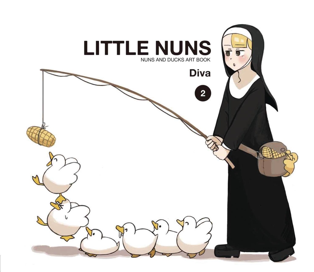 Little Nuns: Nuns and Ducks Art Book, Vol. 2