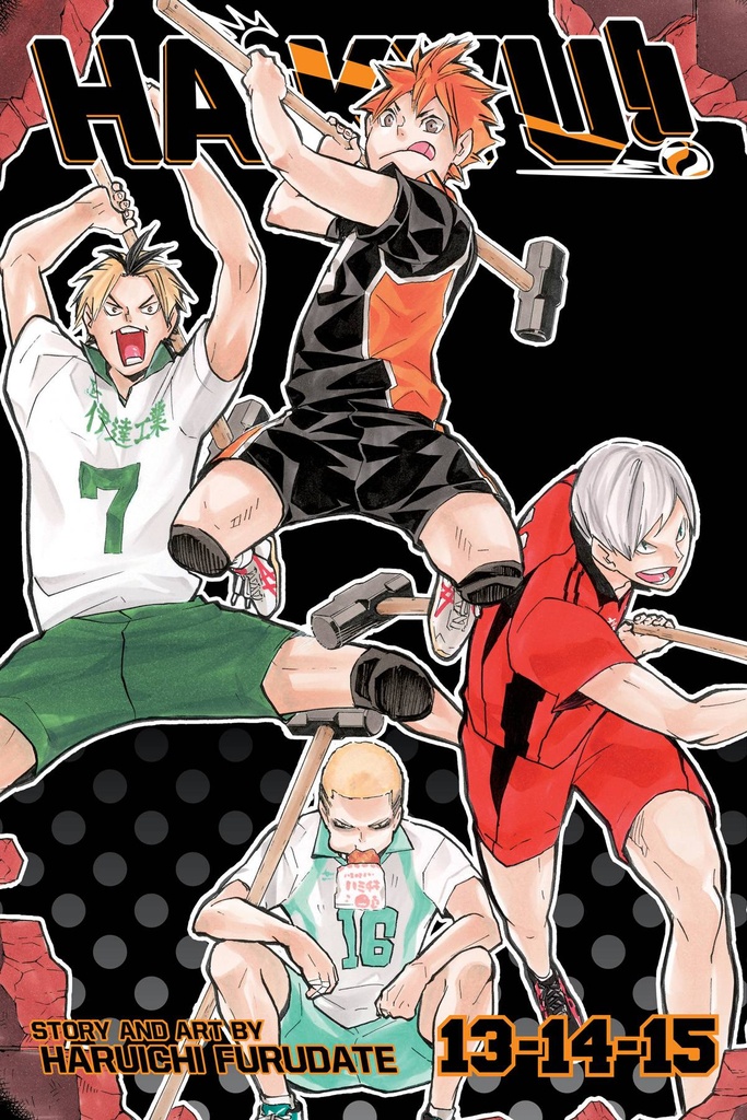 Haikyu!! (3-in-1 Edition), Vol. 5 (Vols. 13-15)