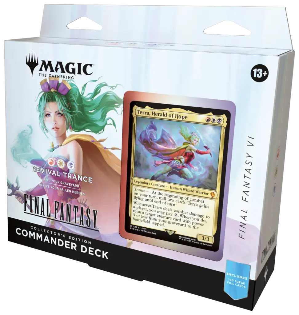 Magic: The Gathering - Final Fantasy Collector's Edition Commander Deck (Revival Trance)