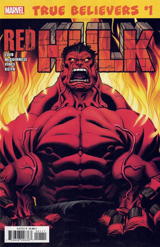 True Believers #1 (Hulk: Red Hulk)