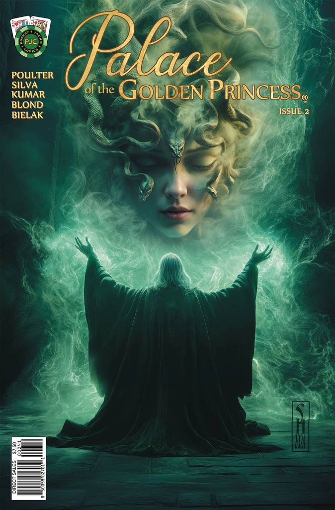 Palace of the Golden Princess #2 (Cover D Scott Harben Gold Foil Variant)