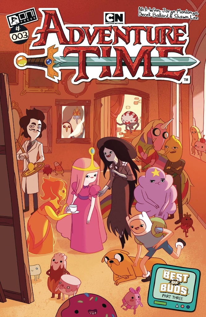 Adventure Time #3 (Cover B Jorge Monlongo)