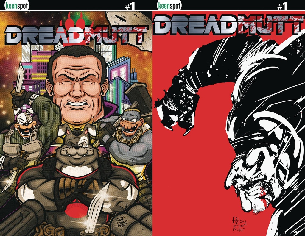 Dreadmutt #1 (Cover F Junior Radtke &amp; Rob Potchak Holofoil Flip Variant)