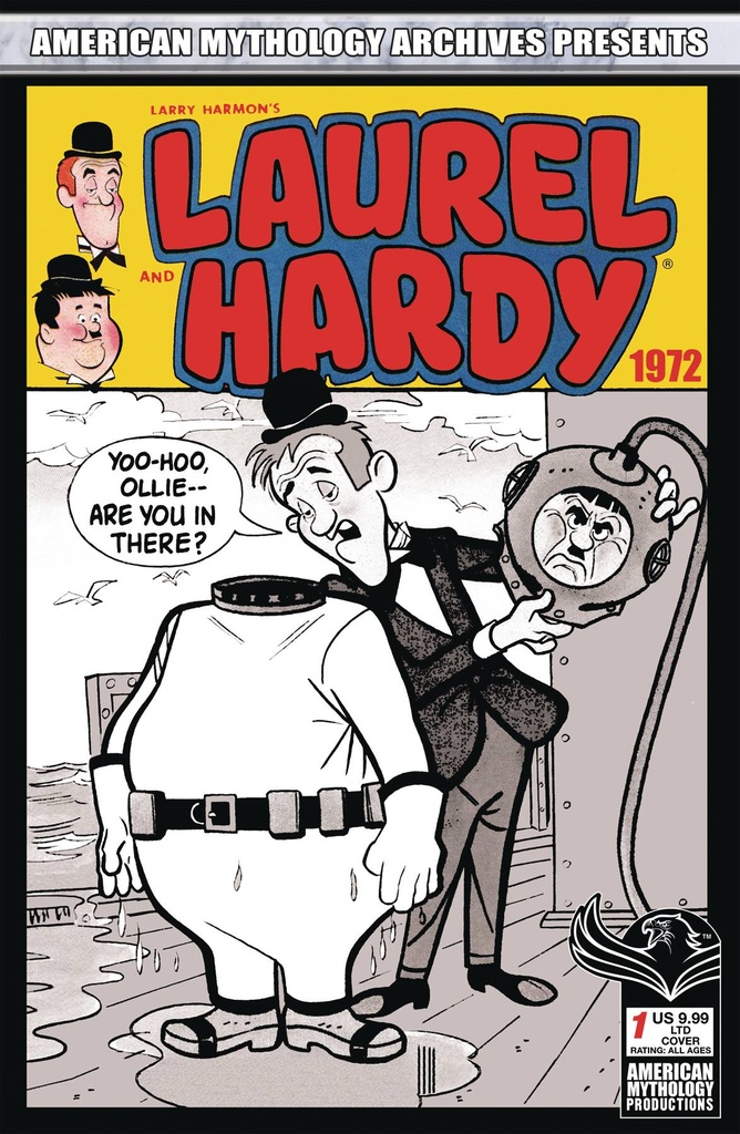 AM Archives: Laurel and Hardy - 1972 #1 (Cover B Limited Edition)