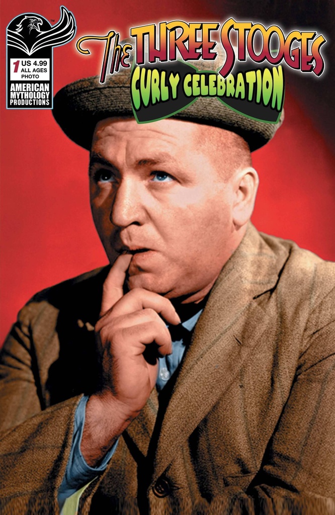 The Three Stooges: Curly Celebration #1 (Cover B Color Photo Variant)