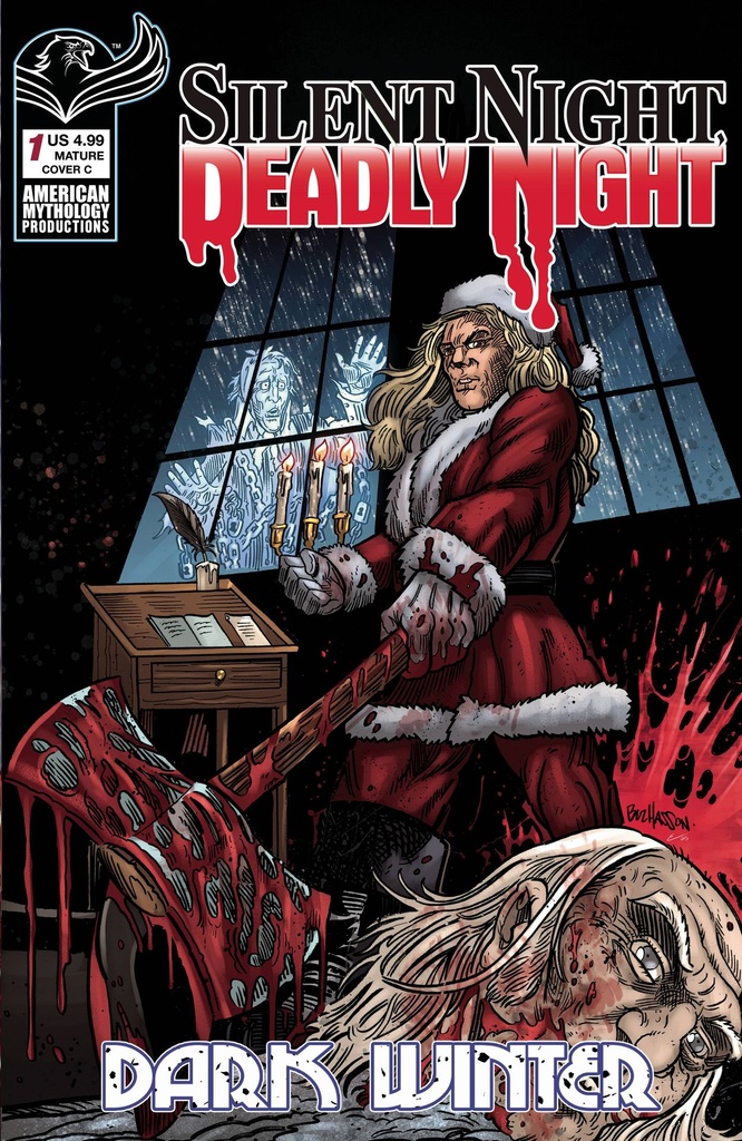 Silent Night, Deadly Night: Dark Winter #1 (Cover C Buz Hasson)