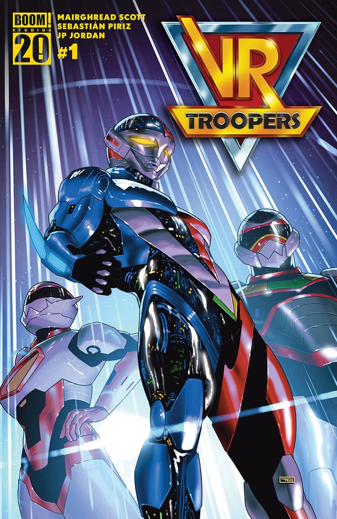 VR Troopers #1 (Cover A Taurin Clarke)