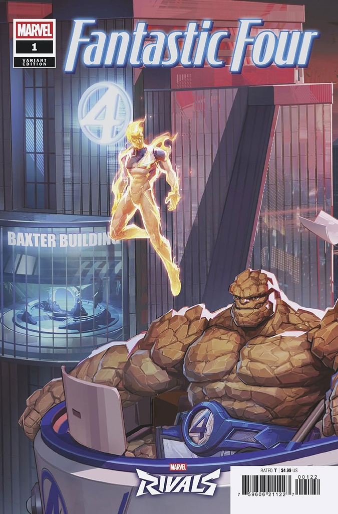 Fantastic Four #1 (NetEase Marvel Rivals 2-Part Connecting Variant)