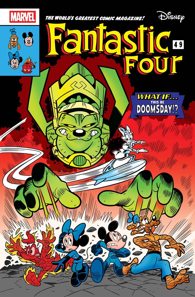 Fantastic Four #1 (Lorenzo Pastrovicchio Disney What If Fantastic Four Homage Variant)
