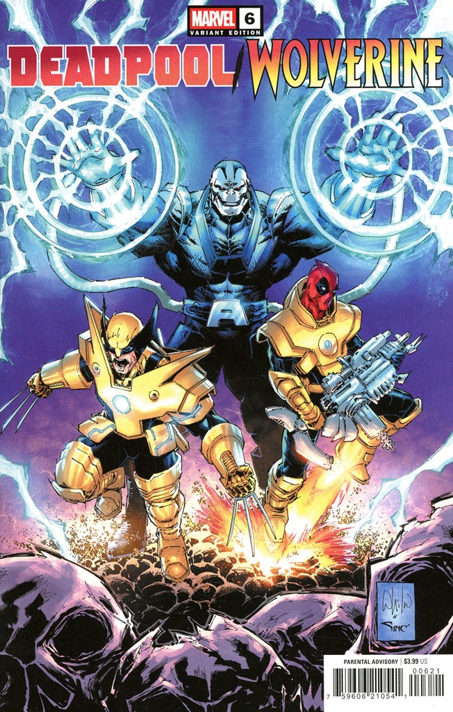 Deadpool/Wolverine #6 (Whilce Portacio Variant)