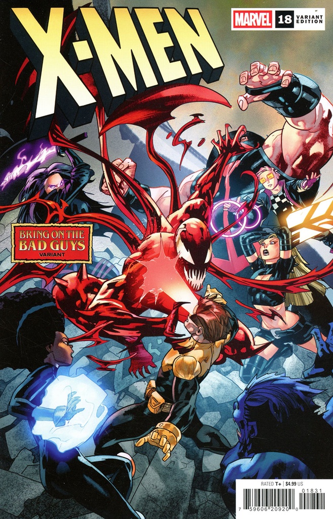 X-Men #18 (Jan Bazaldua Bring on the Bad Guys Variant)