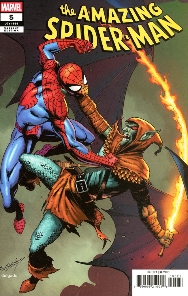 Amazing Spider-Man #5 (Mark Bagley Spoiler Variant)