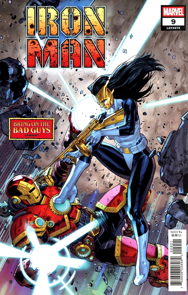 Iron Man #9 (Carlos Comez Bring on the Bad Guys Variant)