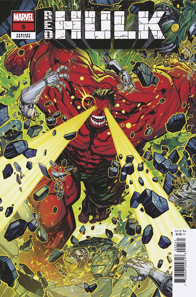 Red Hulk #5 (Jonboy Meyers Variant)