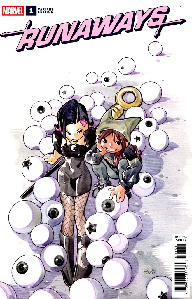 Runaways Vol. 6 #1 of 5 (Peach Momoko Variant)