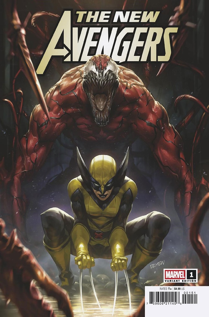 New Avengers #1 (Derrick Chew Carnage & Laura Kinney Wolverine Variant)
