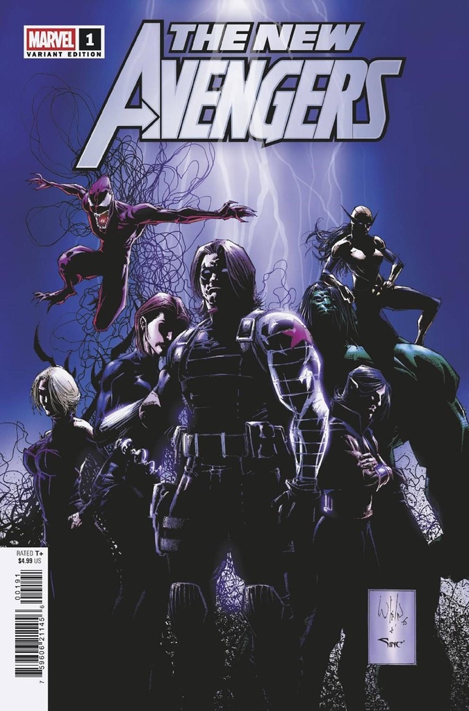 New Avengers #1 (Whilce Portacio Spoiler Homage Variant)