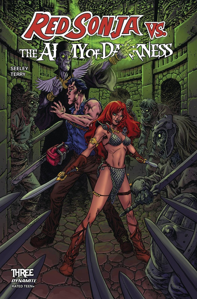 Red Sonja vs. The Army of Darkness #3 (Cover C Tom Raney)