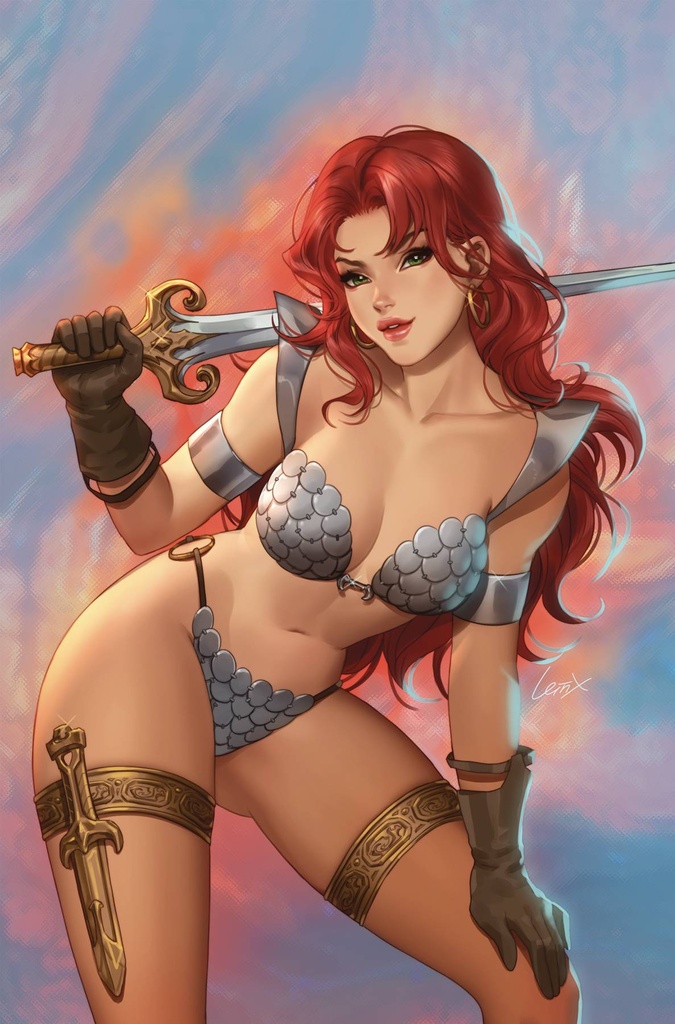 Red Sonja: Noir #1 (Cover E Lesley Leirix Li Metal Premium Variant)